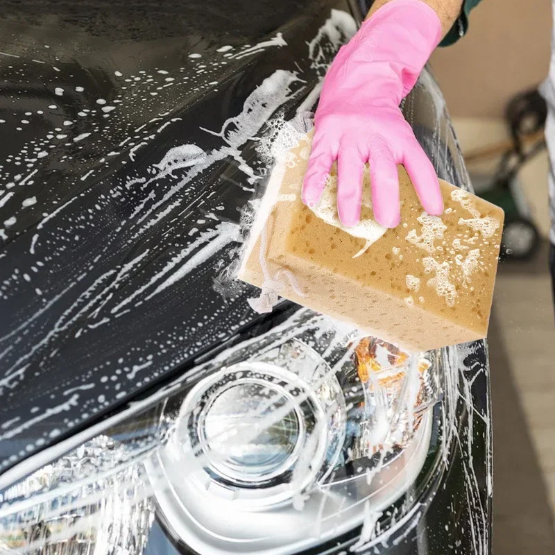 Car Detailing Brush - Car Washing Sponge Large Honeycomb Sponges