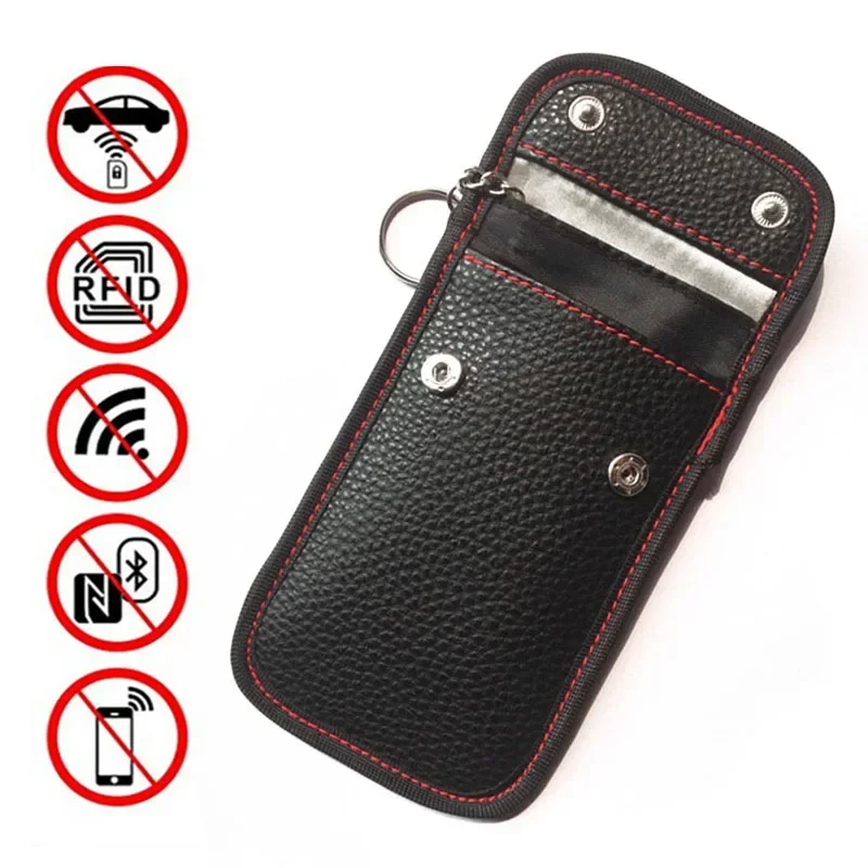 Car Key Signal Blocker - Car Anti-Theft Car Key Fob RFID