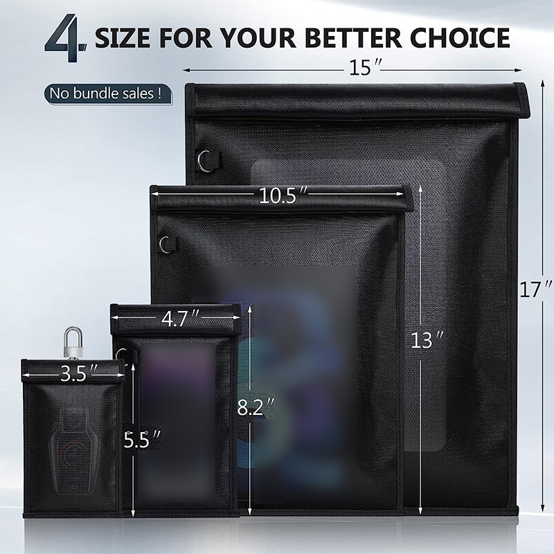 Car Key Signal Blocker - Car key Signal Shielding Bag Waterproof