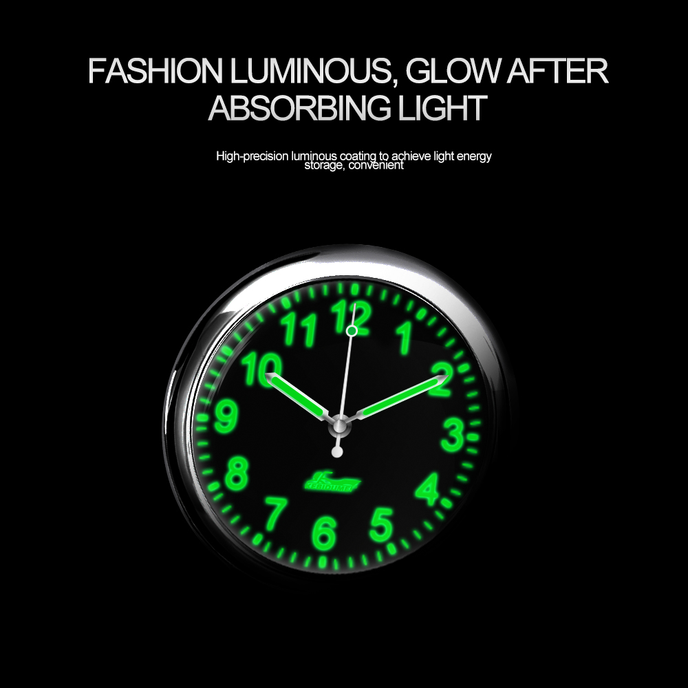 Car Clock Luminous Automobiles - Car Accessories Workshop ulasan dan harga