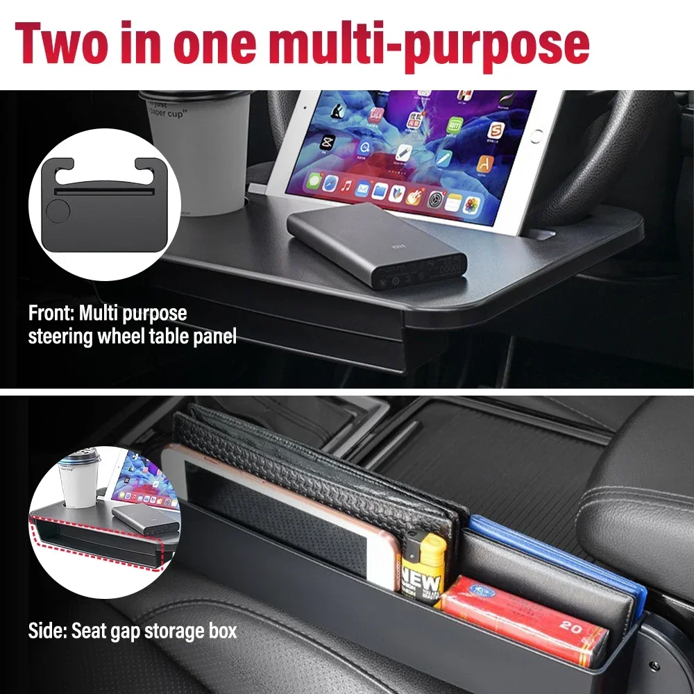 Multi-used Car Tray Laptop Des - Car Seat Organizer ulasan dan harga