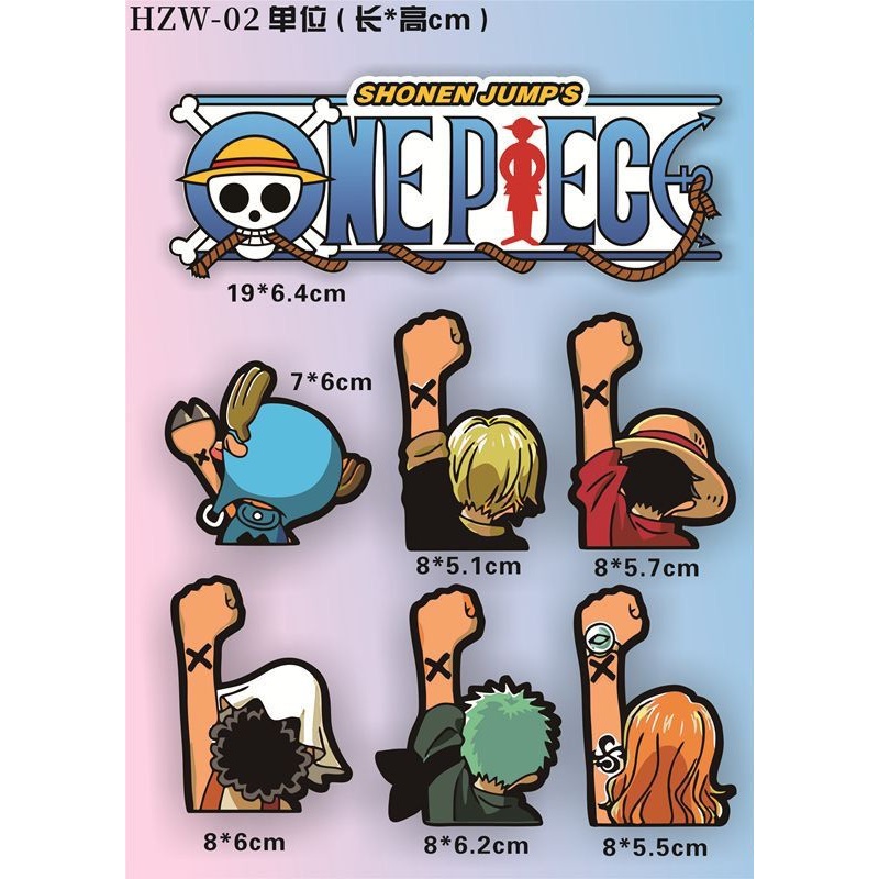 One Piece electric vehicle car - Car Accessories Sticker ulasan dan harga