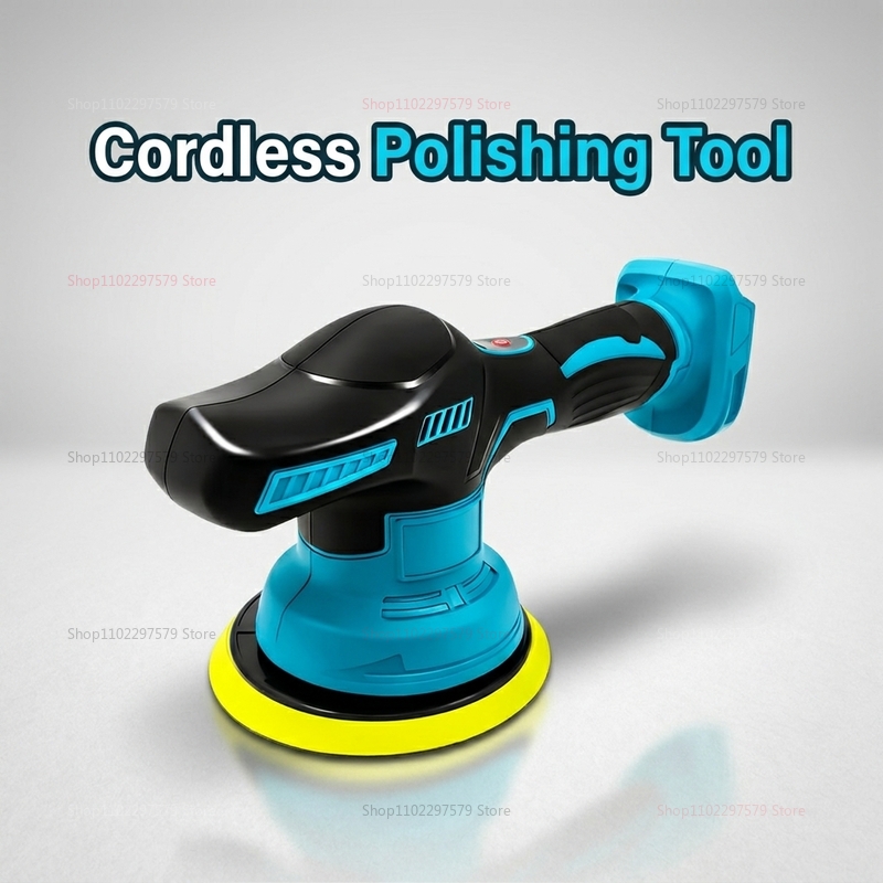 Cordless 18V Car Polisher Elec - Car Detailing Brush ulasan dan harga