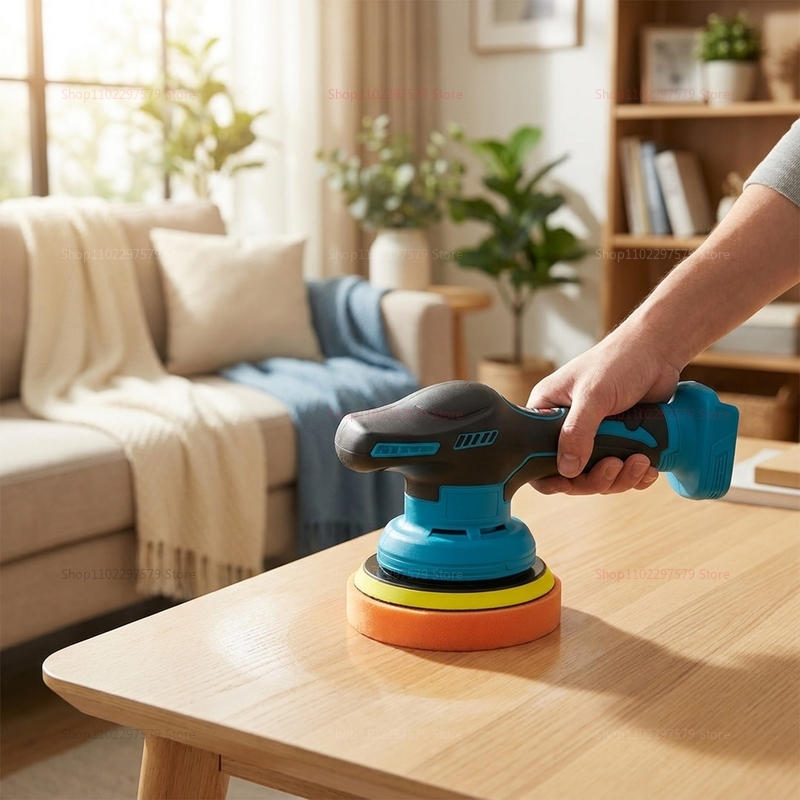 Cordless 18V Car Polisher Elec - Car Detailing Brush ulasan dan harga