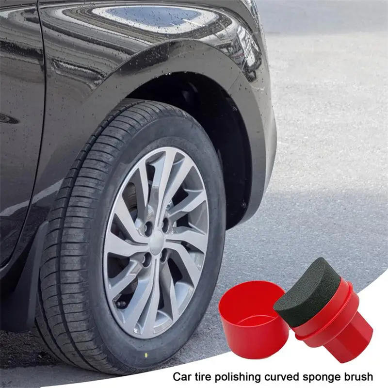 Car Tire Waxing Sponge Car Wax - Car Detailing Brush ulasan dan harga