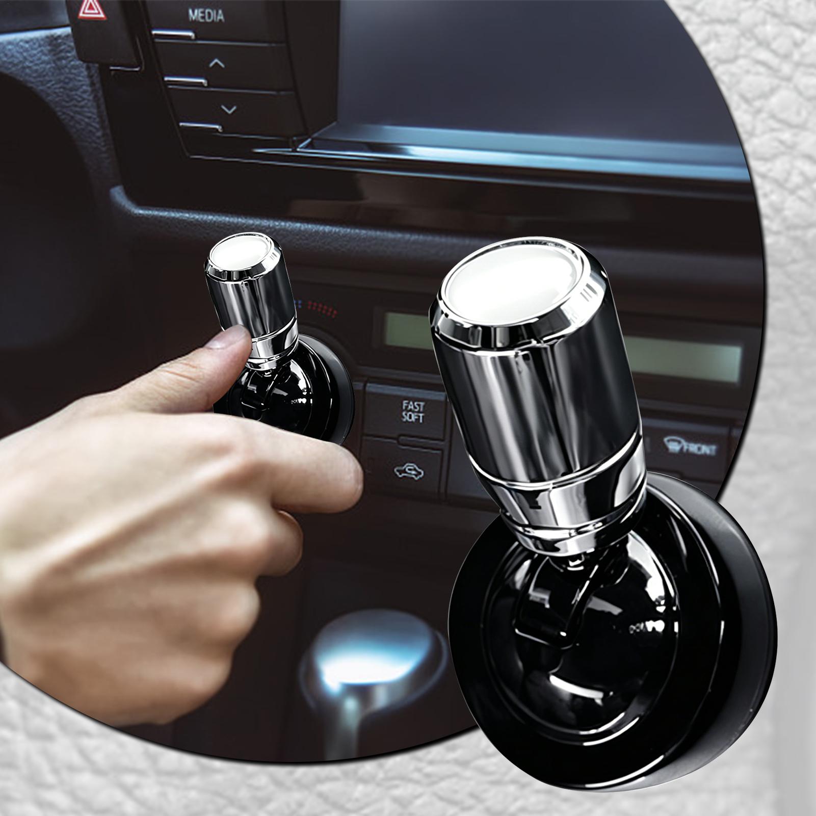 Push Start Button Cover Metal  - Car Accessories Sticker ulasan dan harga