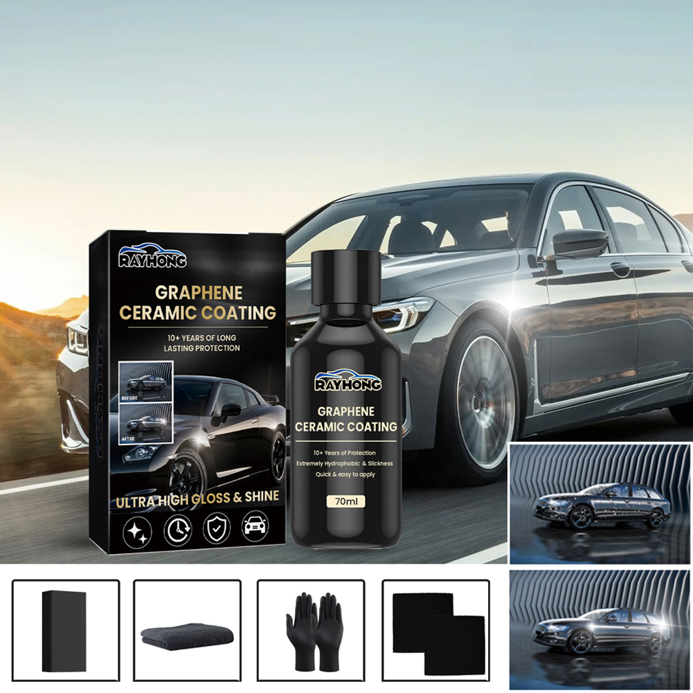 70ml Graphene Ceramic Coating  - Car Detailing Brush ulasan dan harga