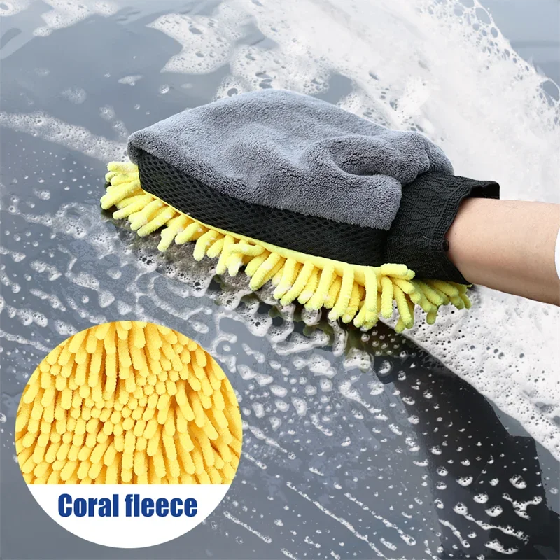 1/5pcs Car Washing Gloves Wate - Car Detailing Brush ulasan dan harga