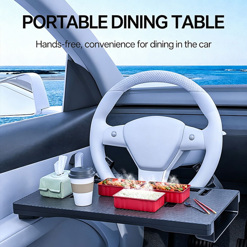 2-in-1 Foldable Car Steering W - Car Seat Organizer ulasan dan harga