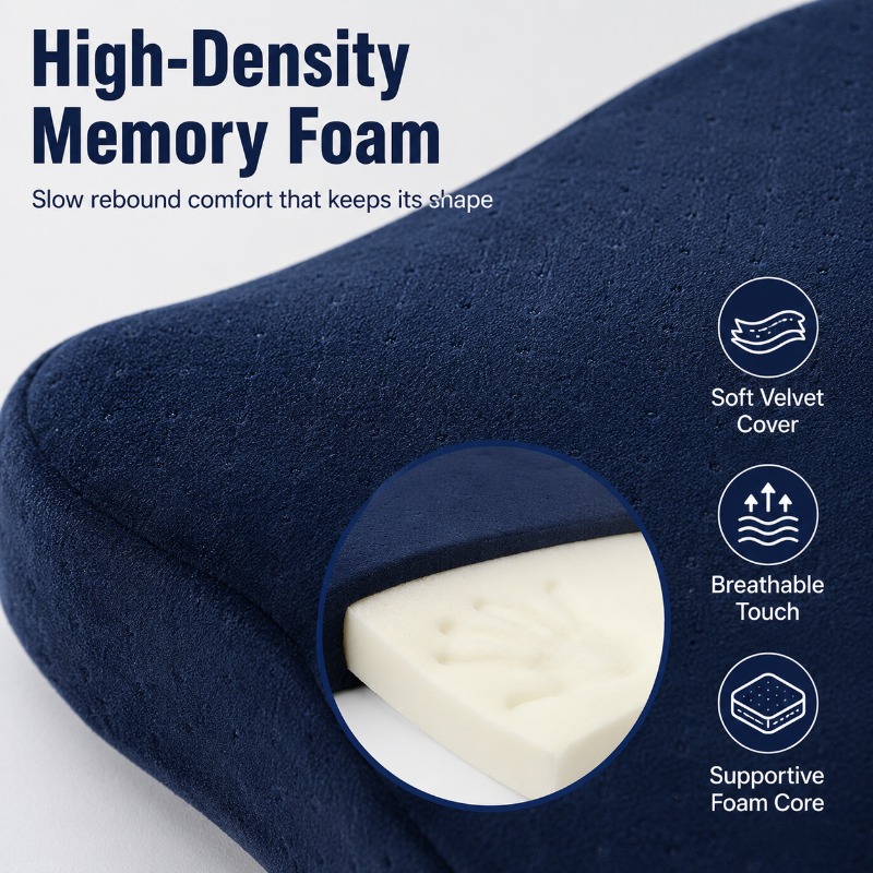 Thick Memory Foam Chair Cushio - Car Seat Cushion Memory Foam ulasan dan harga