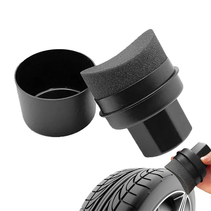 Car Tire Waxing Sponge Car Wax - Car Detailing Brush ulasan dan harga