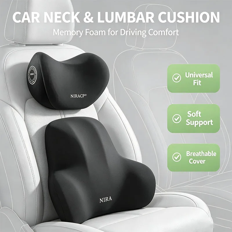 Memory Foam Car Neck Cushion N - Car Seat Cushion Memory Foam ulasan dan harga
