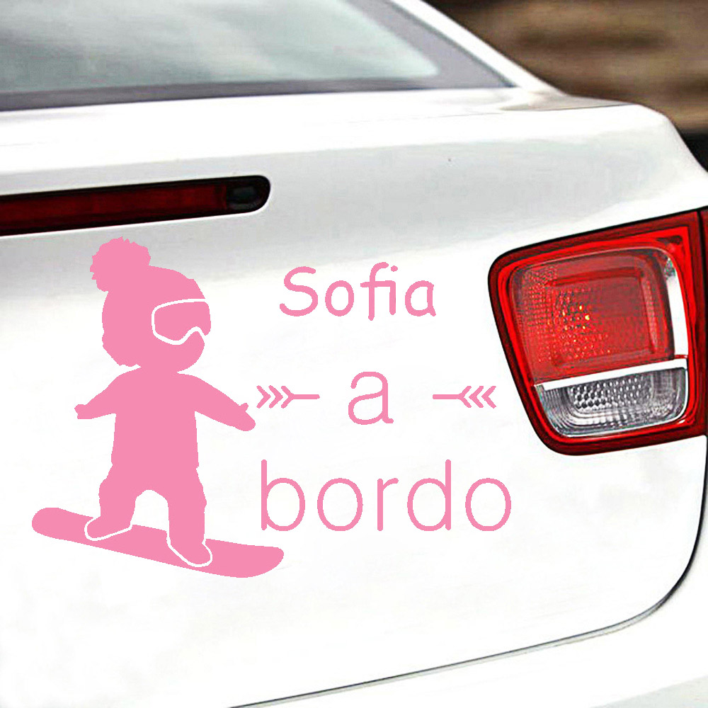 1pc Vinyl baby a bordo colorfu - Car Accessories Sticker ulasan dan harga