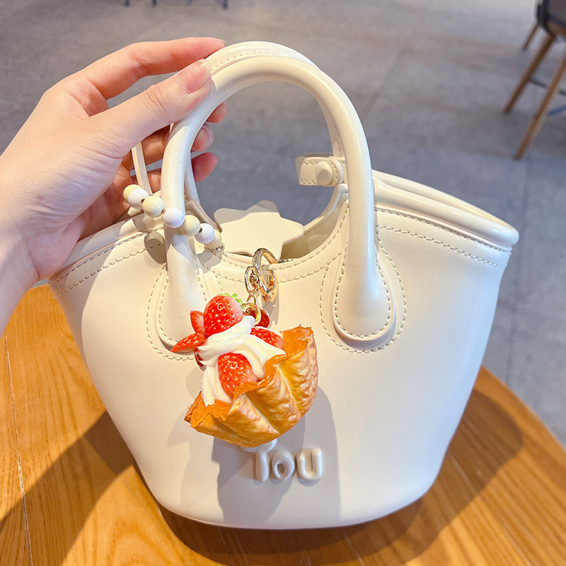Creative PU Strawberry Egg Tar - Car Accessories In Japan ulasan dan harga