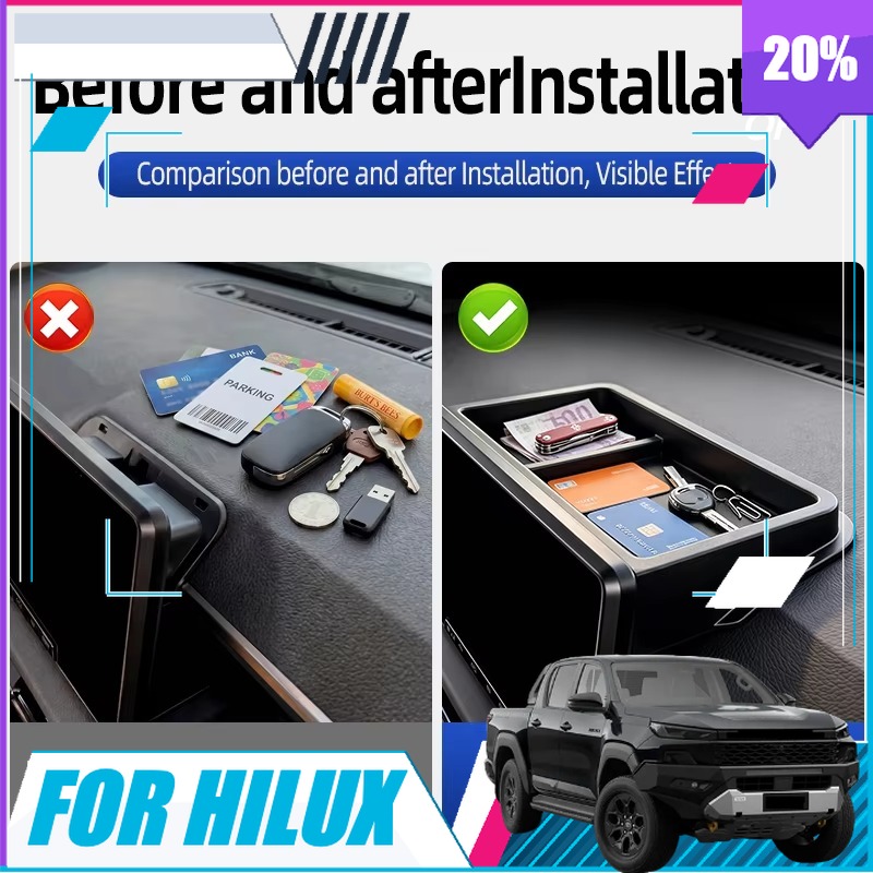 BOMP For Toyota Hilux SR SR5 2 - Car Seat Organizer ulasan dan harga