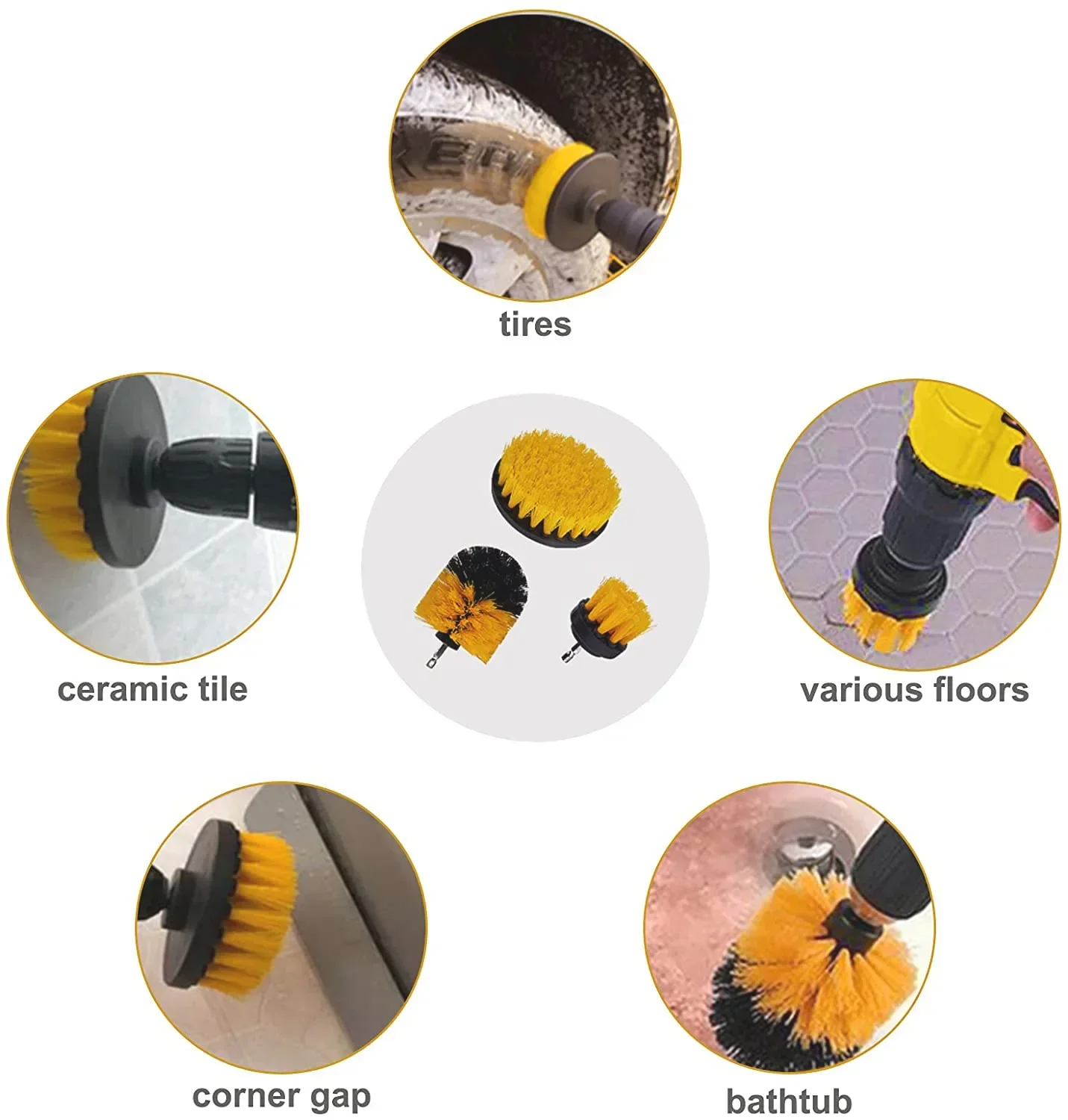 New Car Detailing Cleaning Kit - Car Detailing Brush ulasan dan harga