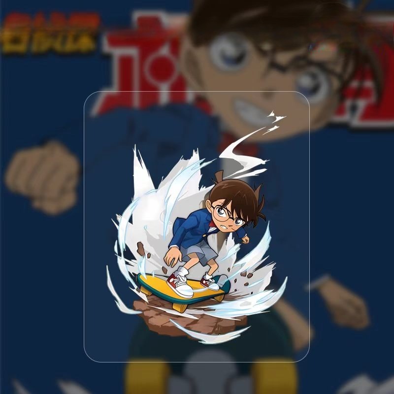 Detective Conan Cartoon Skateb - Car Accessories Sticker ulasan dan harga