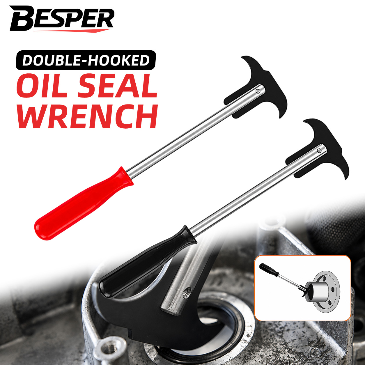 Oil Seal Puller Screwdriver Wr - Car Accessories Workshop ulasan dan harga