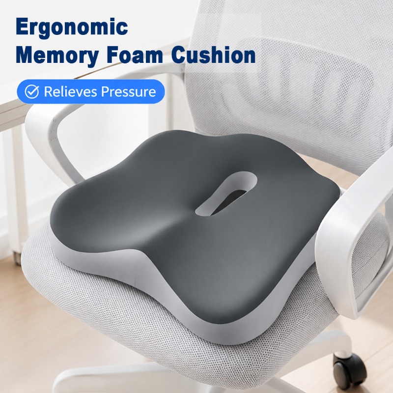 1 Pcs Ergonomic Memory Foam Se - Car Seat Cushion Memory Foam ulasan dan harga