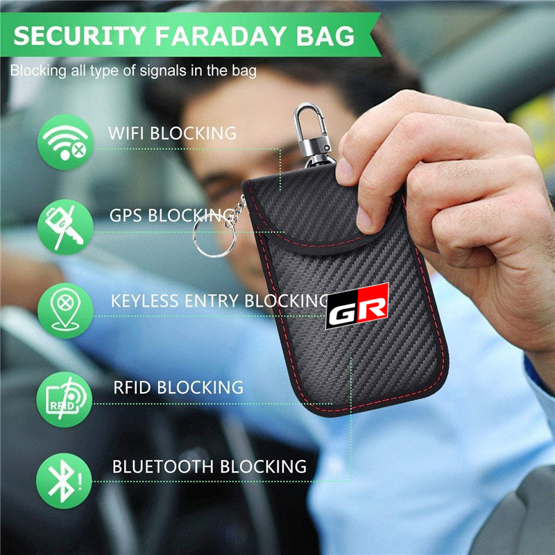 Car Key Case Signal Blocker Ba - Car Key Signal Blocker ulasan dan harga