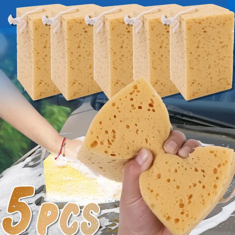 Car Washing Sponge Large Honey - Car Detailing Brush ulasan dan harga