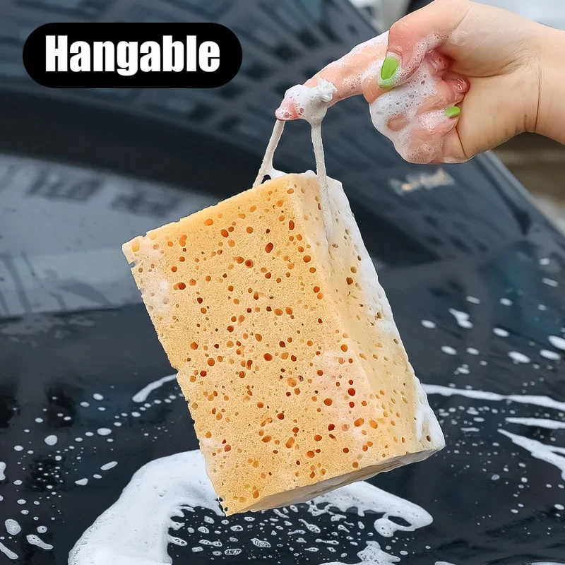 Car Washing Sponge Large Honey - Car Detailing Brush ulasan dan harga