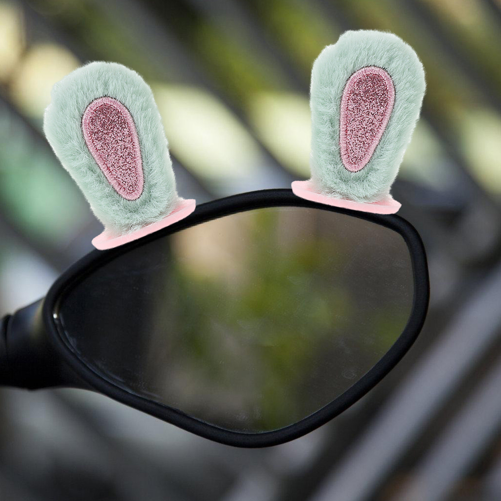 1Pair Cute Rabbit Ear Rearview - Car Accessories Unique ulasan dan harga