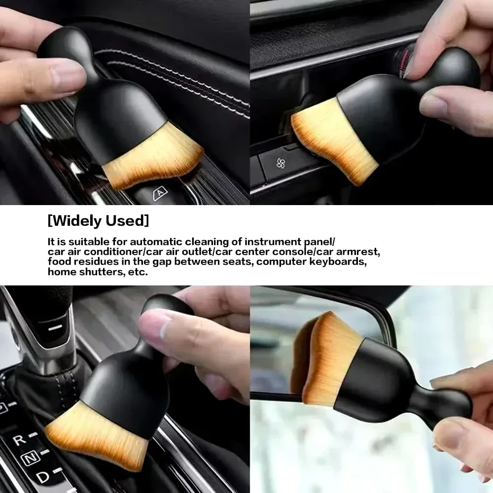 1/4PCS  Car Interior Cleaning  - Car Detailing Brush ulasan dan harga
