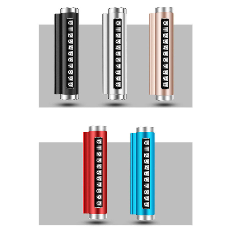 Metal Car Temporary Parking Ca - Car Accessories Sticker ulasan dan harga