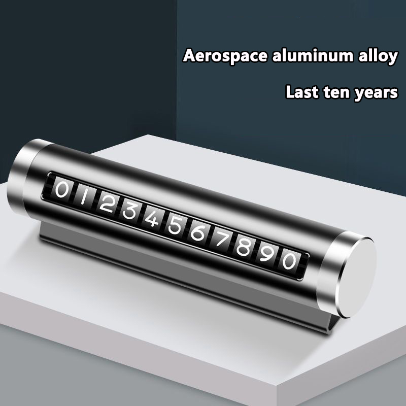Metal Car Temporary Parking Ca - Car Accessories Sticker ulasan dan harga
