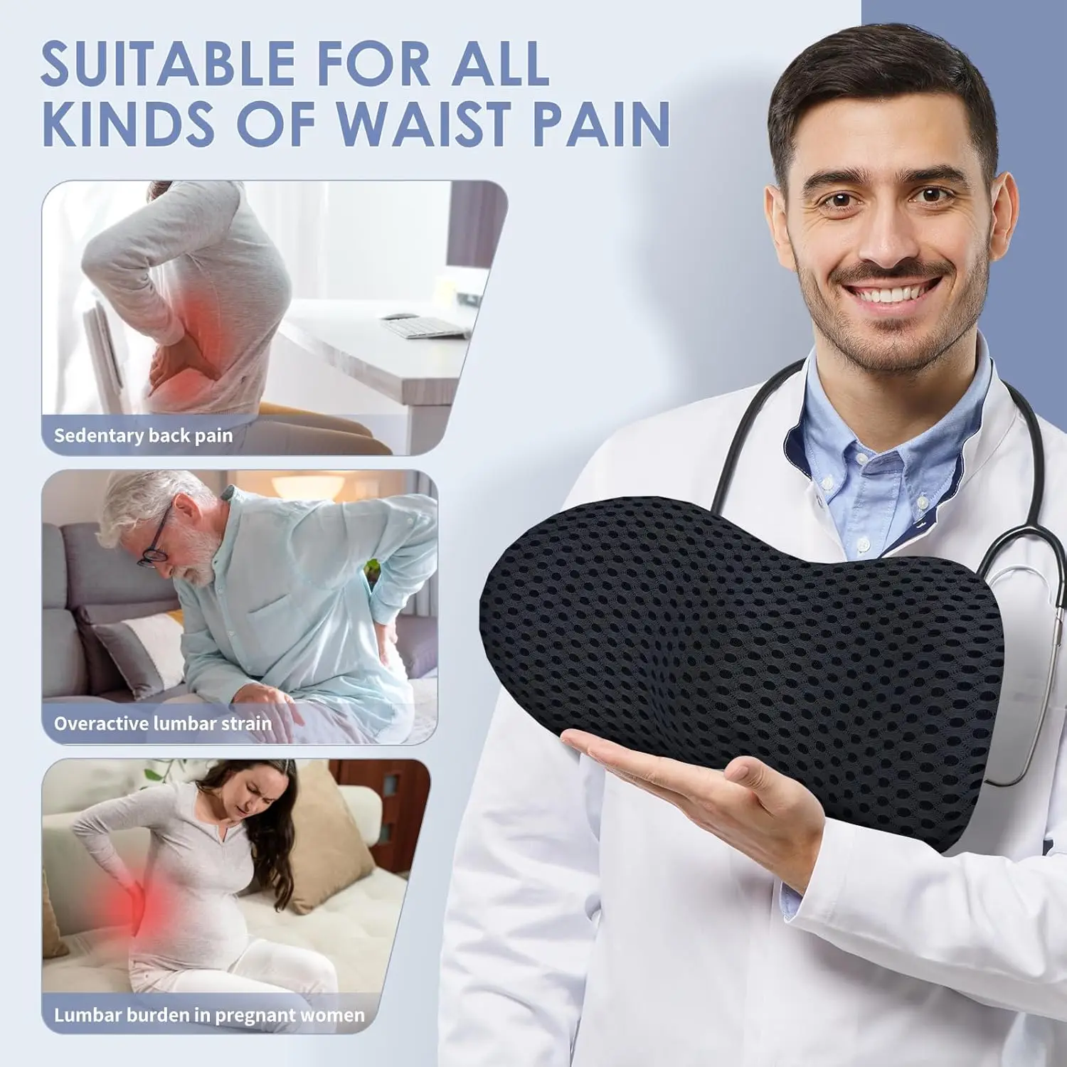 Breathable Memory Cushion Inte - Car Accessories Limassol ulasan dan harga